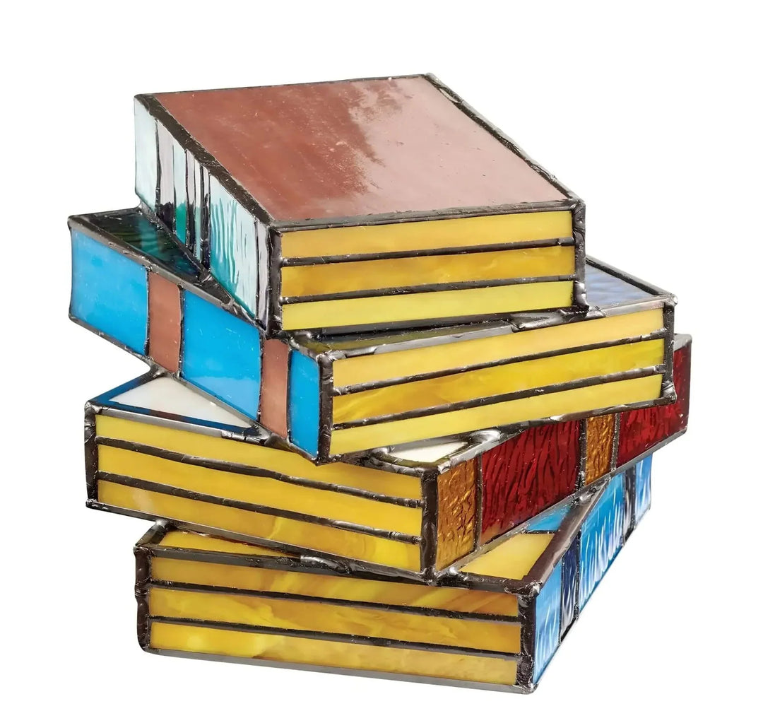 GlassNovel Book Lamp