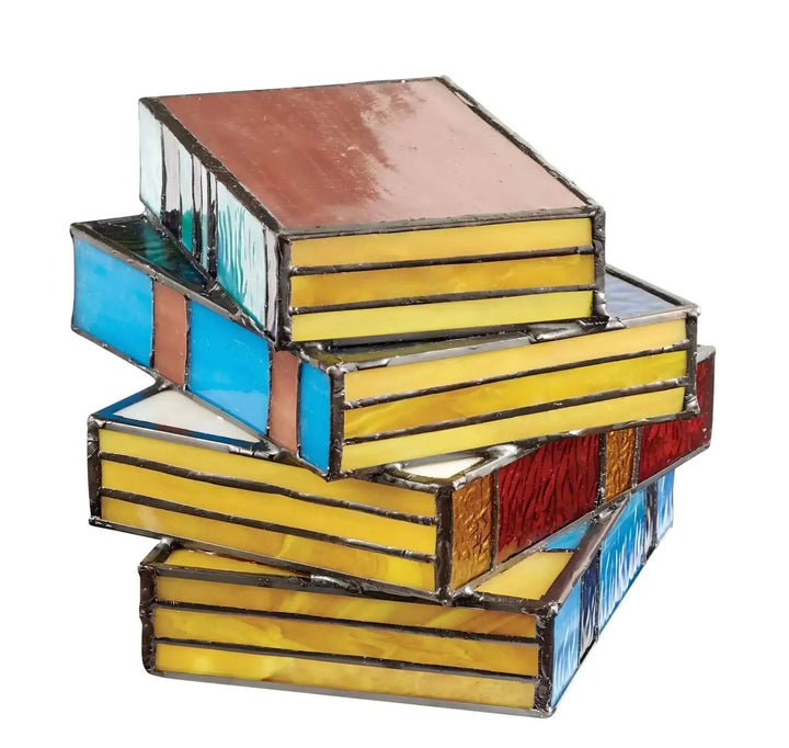 GlassNovel Book Lamp