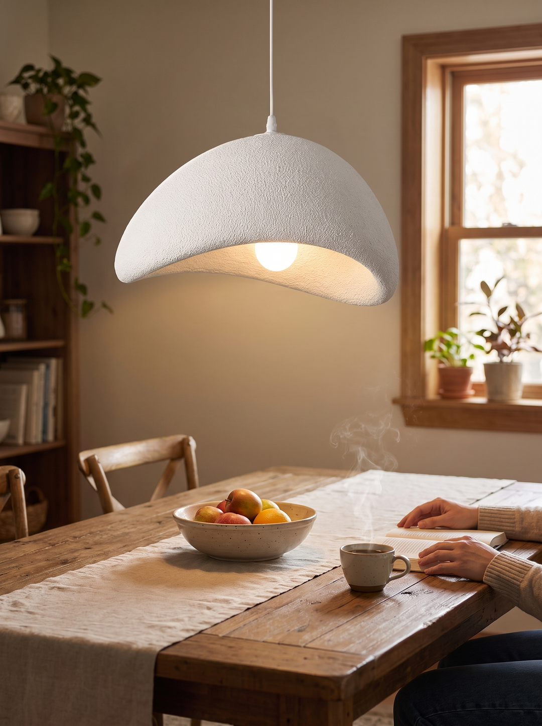 Zenith Glow LED Chandelier lifestyle 3